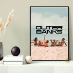 Moodne Outer Banks, 1. hooaeg, televisiooni esitus plakatid, l&otilde;uendikunst, taustapilt, sisekujundus, baaride maalid, kodukaunistus, raamita kingitus 50x70cm No Framed