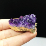 Amet&uuml;stist mineraalkristallidest kaunistused Kodukaunistused Mini-Amet&uuml;st Kvartskristallkivi &Otilde;nnelik Tervendav Looduslik Brasiilia kristallkaunistus Autoosad lilla