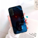 Cool Wolf Art telefoni&uuml;mbris For Honor 7A Pro 7C 10i 8A 8X 8S 8 9 10 20 Lite silikoonkate Honor 10