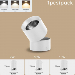 Kokkupandav LED s&uuml;vistatav valgusti Laevalgusti Pinvalgusti Prožektor LED lamp 7W 10W 15W LED s&uuml;vistatav valgusti K&ouml;&ouml;gi Kodu Dekoratsioon Pindpaigaldus 15W&Warm White