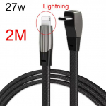 60W Kiirlaadimiskaabel Type C to Type C USB C to Lightning PD Laadimine iPhone Andmeedastus Tesla Model 3 Highland Y X S 2024 jaoks