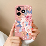&Uuml;mbrised Tecno Spark 20 20C Pop 8 Pova 6 Pro Itel A18s A70 tagakaas P&auml;ris lilleline avokaado matt silikoon Pehme kaamerakaitse mood telefonikotid Tecno Hot 40i