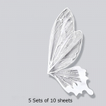 Isetegija modelleerimiskimbude pakkepaber Lillede pakkepaber Netflix Butterfly Wings