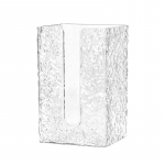 Glacial Tissue Box Elutoa kudede karp Vannitoa Perforatsioonivaba Seinale kinnitatav kudede hoiukarp 17.4*12*9cm puhas
