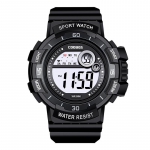 Meeste k&auml;ekellad Sport Multifunktsionaalne helendav LED-digitaalne k&auml;ekellad Veekindlad kalenderkellad Kellad must