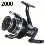 Baitcasting Reel Series 1000-7000 Metal Spinning 5.2:1 Kiire pikamaap&uuml;&uuml;gi rulliga &otilde;ngitseja kalastustarbed Suurendage t&uuml;hjenduskorki 1000 must