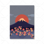 Vintage Jaapani Tokyo templikunst l&otilde;uendimaalid Kanagawa suur laine plakat Fuji m&auml;e prinditud seinapildid kodu kaunistamiseks 21x30cm No Framed