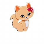 Jaapani ja Korea armsad kassis&otilde;len&otilde;elad akr&uuml;&uuml;list loomade moer&otilde;ivaste aksessuaarid kollane