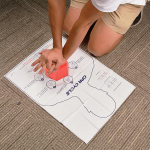 Mini kuusnurkse kujuga esmaabi koolitus, p&auml;&auml;ste&otilde;petusvahend, keha meditsiiniline mannekeen, mannekeen, mudel, koolituse mudel