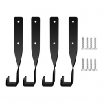 2/4 tk raskeveokite hoiuraami mootorsae seinakinnitushoidik roostekindel korrosioonikindel n&ouml;&ouml;rtrimmeri riidepuu hoiurest 2pcs