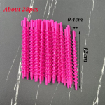 Uued 20 tk Professionaalsed Kuumuseta Juuksekoolutajad Kuumuseta Juukserullid Magamiseks Pehmed Spiraalkrullid Laisk Perm Koolutusvarras Juukserullid