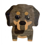 Hans-Dachshund lemmikloomaprillide alus Armsad lemmikloomade puidust kaunistused t&ouml;&ouml;laua kaunistamiseks One Size