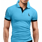 Tikandid Hirve T-s&auml;rk Suvine l&uuml;hikeste varrukatega polos&auml;rk Meeste vaba vabaaja puuvillased polos&auml;rgid Meeste topid Mood meeste riided M