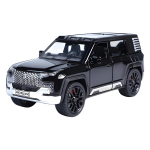 1/32 BYD Look Upat U8 SUV Sulamist Automudel Valatud Metallist M&auml;nguasi Maastikuauto Automudel Simulatsioon Heli ja Valgus Laste Kingitus must
