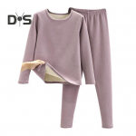 2 tk/komplekt Talvetopsp&uuml;kste komplekt Paks pl&uuml;&uuml;sis &uuml;mara kaelusega pikkade varrukatega elastne v&ouml;&ouml;koht soe pehme k&uuml;lmakindel kodur&otilde;ivaste pidžaamakomplekt termopesu komplekt 2XL