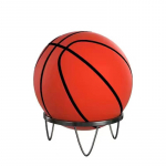 Laste korvpallihoidla siseruumides Jalgpalli hoiukorv Paigutatud riiulil Lasteaia V&otilde;rkpallialuse hoidiku ruum size4 must