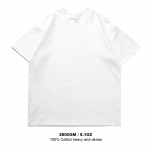 Kvaliteetne suvine raske T-s&auml;rk meestele Suurte l&uuml;hikeste varrukatega 100% puuvill 9,17 untsi 260 g/m O-kaelusega T-s&auml;rk XL