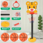 Laste reguleeritav seinale kinnitatav korvpallir&otilde;ngas poistele ja t&uuml;drukutele