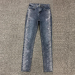 Mood Rhinestone Teksad Naiste Kevad-suvi Korea versioon k&otilde;rge v&ouml;&ouml;kohaga &otilde;hukesed elastsed jalap&uuml;ksid pliiatsip&uuml;ksid XS