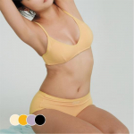 Vivviv Modaal T&ouml;&ouml;/P&uuml;ksikute Komplekt (5 v&auml;rvi) Dry Rose: Bra S-Panties XL