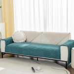 Libisemisvastane istmepadi Talvine paksu nahas&otilde;bralik pehme diivanipadi Multifunktsionaalne universaalne kombineeritud diivani kate 90x90cm