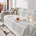 Pleed Diivanir&auml;tik Elutoa M&ouml;&ouml;blile Dapestry Diivanikate Dekor Kootud Puuvillane Diivanikate 180x130cm