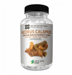 Kalmuse juur (180 kapslit, 500 mg), Acorus Calamus, Heilen Biopharm