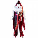 Anime Genshin Impact Rosaria Cosplay Kost&uuml;&uuml;mid Kleit Halloweeni Kost&uuml;&uuml;mid Naistele Vestido Rollim&auml;nguriietus &Uuml;likond Seksikas Vormiriietus L beež