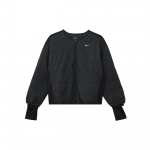 Nike Logo &Uuml;mmarguse kaelusega Pikak&auml;eline Jakk Naiste Jakk Must FB7512-010 XS
