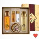 Cosmetic set Prevents oil and moisture from drying out, vitalizes skin beige