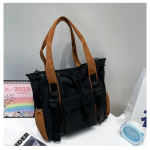 Pritsmekindel nailonkangas &otilde;lakotid naistele, mitmetaskuline n&ouml;&ouml;riga kott, suure mahutavusega &otilde;pilase raamatute k&auml;ekott 42x35x13cm