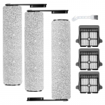 Rullide harjade vahetus ja filtrid Tineco Floor ONE S6 ja S7 Pro juhtmeta tolmuimeja harjarullide jaoks hall v&auml;rv