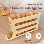 4-kihiline automaatne veerev hoidik k&uuml;lmik munade s&auml;ilituskast konteiner k&ouml;&ouml;k k&uuml;lmik munajaotur k&uuml;lmik munade organiseerija beež