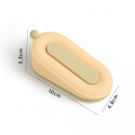 Silikoonist uksekorgid Ohutusplokk kiiluukset&otilde;kked Kodukontori ukse tagumine fiksaator Kokkup&otilde;rkevastane Stop Seina kokkup&otilde;rkekaitse As Show