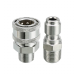 2 TK survepesuri adapter, 3/8 tolli BSP v&auml;liskeermega liibuv kiir&uuml;hendus