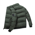 (SU)Meeste sulejope soojad puuvillased riided lahtine mantel leiva&uuml;likond, tihendav soe mantel XL