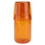 Veekarahv Klaas K&uuml;lm Kuuma Vee Pudeli Tassikomplektid Voodi&auml;&auml;rne veekann K&otilde;rgele temperatuurile vastupidav joogikannud Pudel kollane