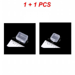 2/3 tk plastkarp Mini tolmukindlad k&otilde;rvar&otilde;ngad korraldaja k&otilde;rvar&otilde;ngad r&otilde;ngad ristk&uuml;likukujulised ruudukujulised hoiukarbid