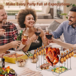 V&auml;ljas Kaasaskantav Multifunktsionaalne Kana Grill Kana Koiva Grill Barbecue Grill One Size h&otilde;be