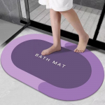 Vannitoa libisemiskindlad matid, majapidamises kasutatavad vannitoa p&otilde;randamatid, vett imavad mustusekindlad jalamatid 40 * 60cm (crystal velvet)