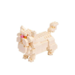 Nanoblock P&auml;rsia kass 166 t&uuml;kki (PCS) white