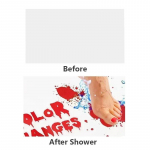 V&auml;rvi muutev vannimatt Halloweeni matt Punane &Otilde;udne P&otilde;randavaip Kodu Vannituba &Otilde;udus Veri Jalaj&auml;ljed Libisemiskindel 40*70CM Vaip 40*70cm