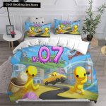 3D-prinditud Wobbly Life &Uuml;he-, Kahekohaline, T&auml;ism&otilde;&otilde;dus, Kuninganna, Kuninga suurusega Tekk Anime Voodikate Padjap&uuml;&uuml;r 2-3 tk Tekikott Voodipesukomplektid AU Single(140x210cm)