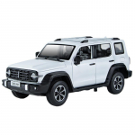 Uus 1:24 Paak 300 MAASTURI Auto Sulamist Auto Mudel Valatud Metallist M&auml;nguasi Maastikuauto Auto Mudel Heli ja Valgus T&otilde;mba Tagasi Uksed Avanevad Laste Poisi Kingitus valge