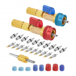 R134A klapis&uuml;damiku kiireemaldaja k&otilde;rge/madala r&otilde;huga klapi s&uuml;damiku eemaldamise t&ouml;&ouml;riist k&uuml;lmutusagensi konditsioneeris&uuml;steemi jaoks