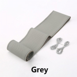 38cm auto rooliratta katte n&otilde;elad ja punutud niit kunstnahast punutud kate isetegemise pehme libisemiskindel auto salong auto punane