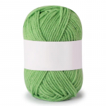 25g Pehme Piimapuuvillane Kudumisvastane Kudumisvastane Kvaliteetne 4-kihiline puuvillane l&otilde;ng Heegeldatud Sall Kampsun M&uuml;ts Doll Craft