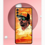 F1 v&otilde;idus&otilde;it Fernando Alonso 14 &uuml;mbris Samsung Galaxy S22 S23 S24 Ultra Note 20 10 S8 S9 S10 Plus S21 S20 FE jaoks Pehme kate Galaxy S21 FE