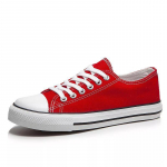 Naiste Retro klassikalised madala &uuml;laosaga l&otilde;uendist kingad &ndash; &otilde;mblusteta kohaletoimetamine 39 punane