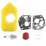 Karburaatori membraani tihendi &otilde;hufiltri s&uuml;&uuml;tek&uuml;&uuml;nla komplekt Briggs & Strattoni paljudele v&auml;ikestele mootoritele valge